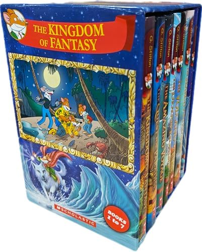 Geronimo Stilton: The Kingdom of Fantasy Books 8 to 13 Box Set
